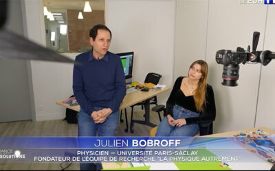 L&rsquo;équipe du CEP et de la Physique autrement au JT de TF1 !