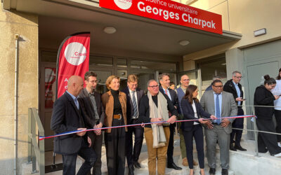 Inauguration de la Résidence Georges Charpak