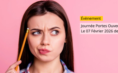 Journée Portes Ouvertes le 7 février 2026. Inscrivez-vous !